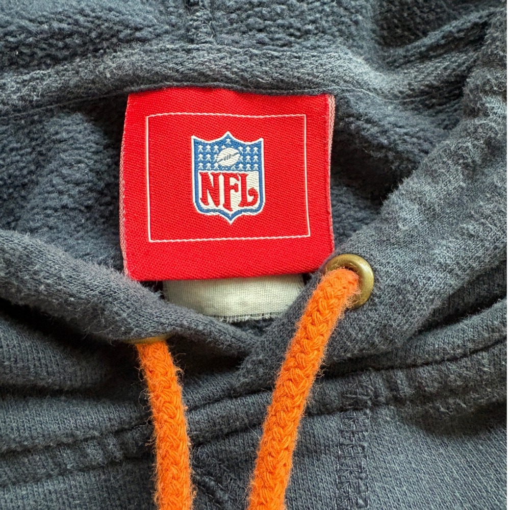 NFL Chicago Bears Navy Blue Hoodie, Men's XL, Sunday Football, Caleb Williams - Picture 4 of 5